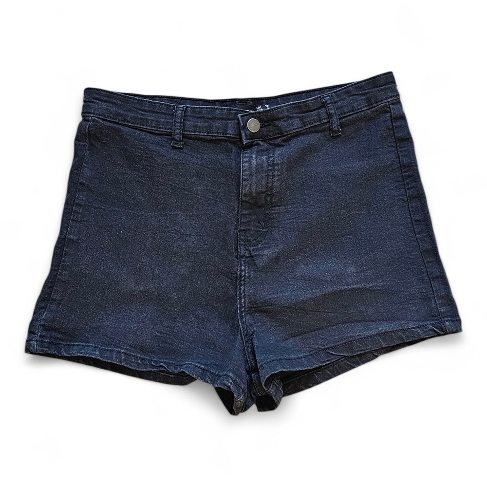 PrettyLittleThing Women’s High-Waisted Denim Shorts Size 8